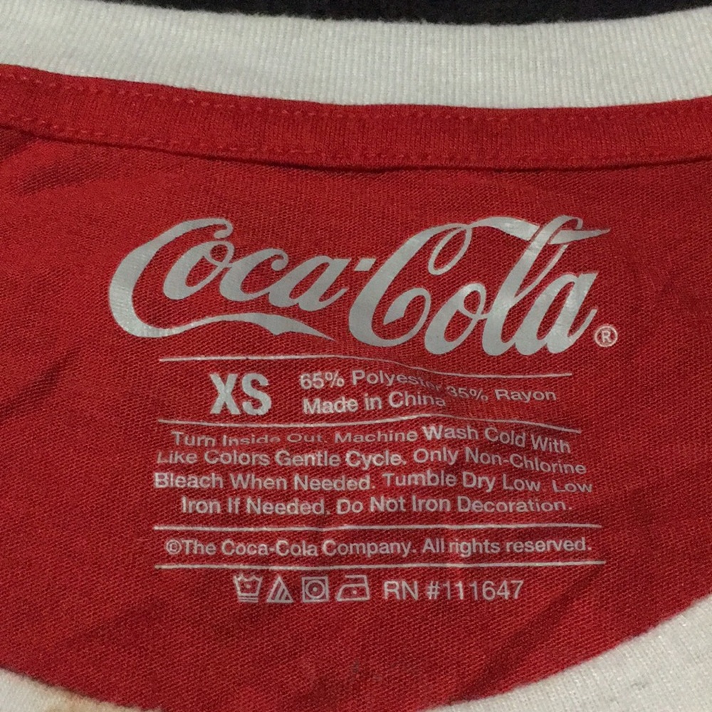 Coca Cola Womans XS Shirt - Picture 3 of 5